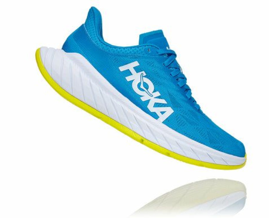 Footwear * | Hoka Women'S Carbon X 2 (Dbctr Diva Blue/Citrus)