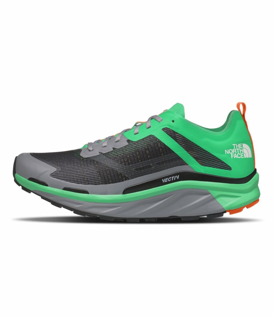 Footwear * | The North Face Men'S Vectiv Infinite (32T Meld Grey/Chlorophyll Green)