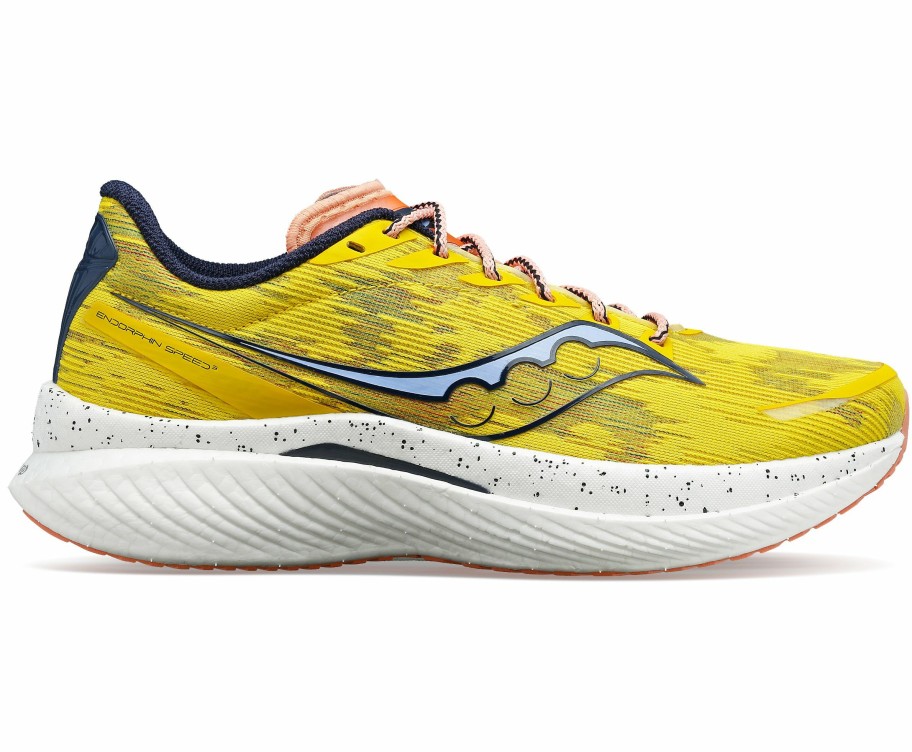 Footwear * | Saucony Women'S Endorphin Speed 3 (35 Sulphur/Otherworld)