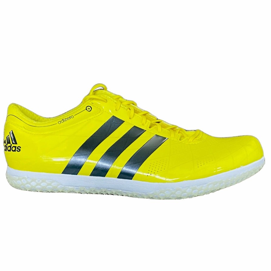 Footwear * | Adidas Unisex Adizero High Jump (Vivid Yellow/Black)