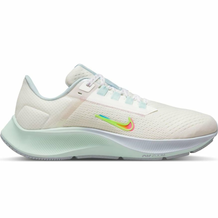 Footwear * | Nike Women'S Zoom Pegasus 38 Premium (111 Summit White/Volt/Black/Aura)