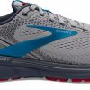 Footwear * | Brooks Men'S Ghost 14 (078 Grey/Blue/Red)