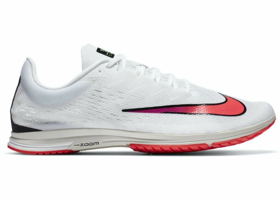 Footwear * | Nike Unisex Air Zoom Streak Lt 4 (100 White/Flash Crimson-Black)