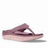 Footwear * | Hoka Women'S Ora Recovery Flip (Wmpw Wistful Mauve/Peach Whip)