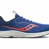 Footwear * | Saucony Men'S Freedom 5 (16 Sapphire/Vizi Red)