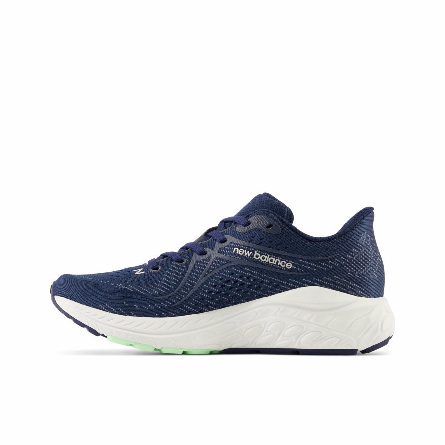 Footwear * | New Balance Kid'S Fresh Foam X 860 V13 (N Nb Navy/Bleach Blue/Green Aura)