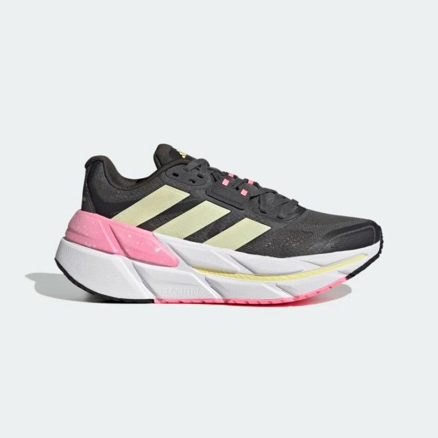 Footwear * | Adidas Women'S Adistar Cs (Grey Five/Almost Yellow/Beam Pink)