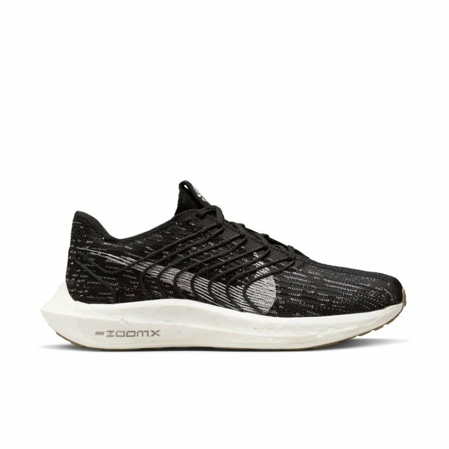 Footwear * | Nike Men'S Pegasus Turbo Flyknit Next Nature (001 Black/Sail/Off Noir/Sesame)