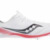 Footwear * | Saucony Men'S Endorphin 3 (1 White/Vizi Red)