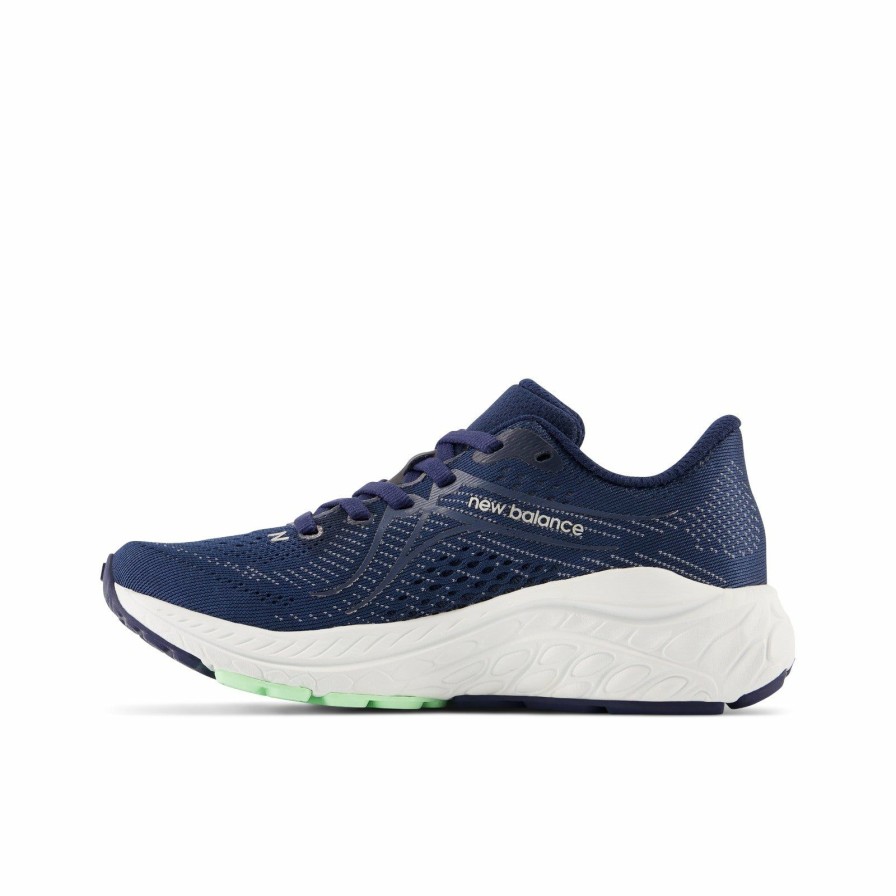 Footwear * | New Balance Little Kid'S Fresh Foam X 860 V13 (N Nb Navy/Bleach Blue/Green Aura)