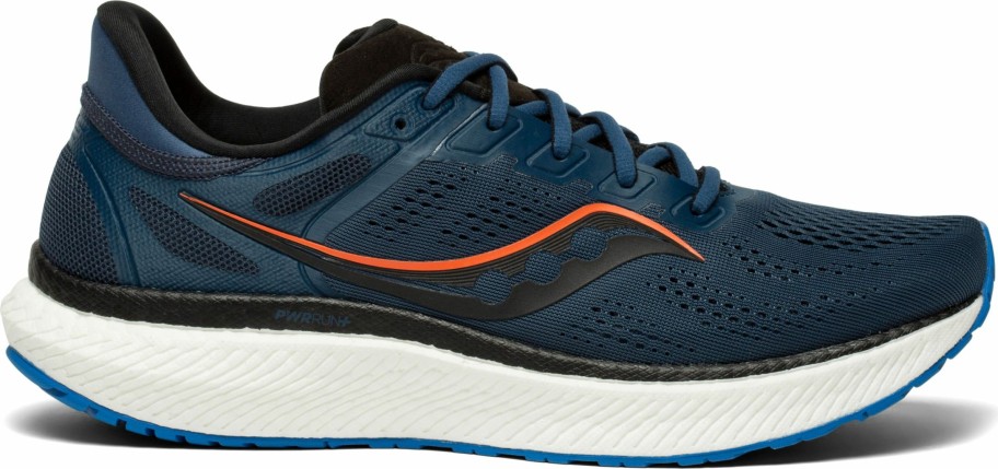 Footwear * | Saucony Men'S Hurricane 23 (30 Space/Royal/Fire)