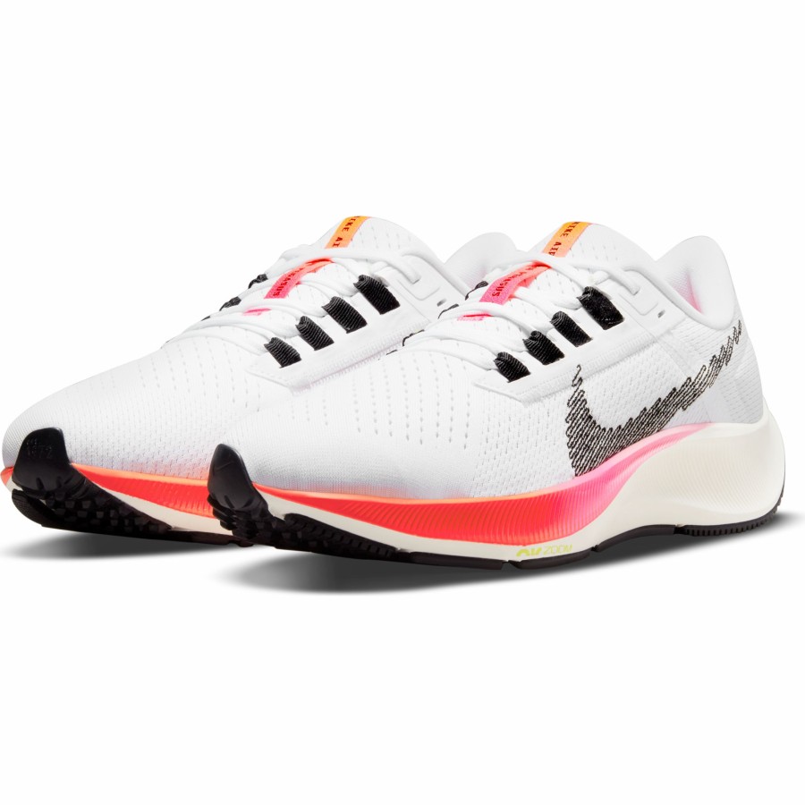 Footwear * | Nike Women'S Zoom Pegasus 38 "Rawdacious" (100 White/Football Grey/Pink Blast)