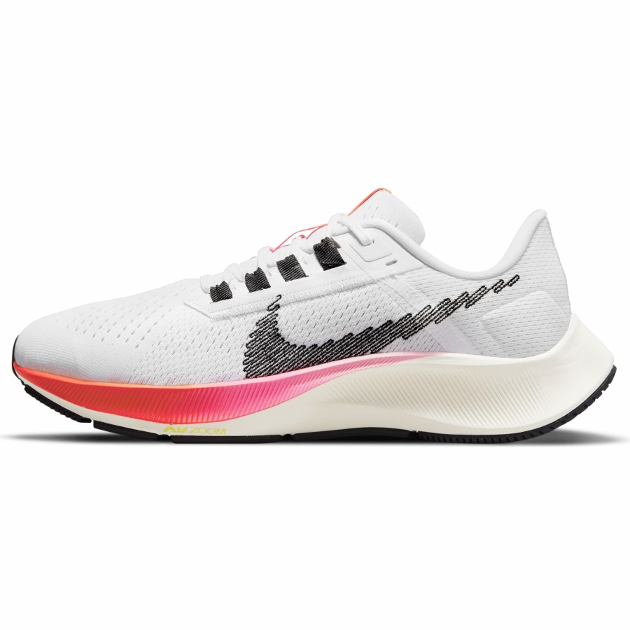 Footwear * | Nike Women'S Zoom Pegasus 38 "Rawdacious" (100 White/Football Grey/Pink Blast)