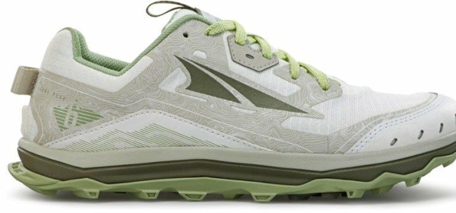 Footwear * | Altra Women'S Lone Peak 6 (130 White/Green)