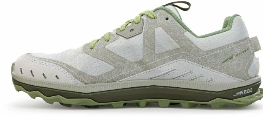 Footwear * | Altra Women'S Lone Peak 6 (130 White/Green)