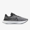 Footwear * | Nike Men'S React Infinity Run Flyknit 3 (006 Black/Grey Fog/White/Dark Smoke Grey)