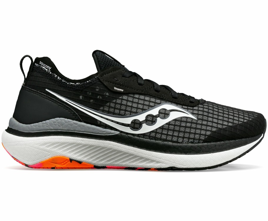 Footwear * | Saucony Men'S Freedom Crossport (05 Black/Vizi)