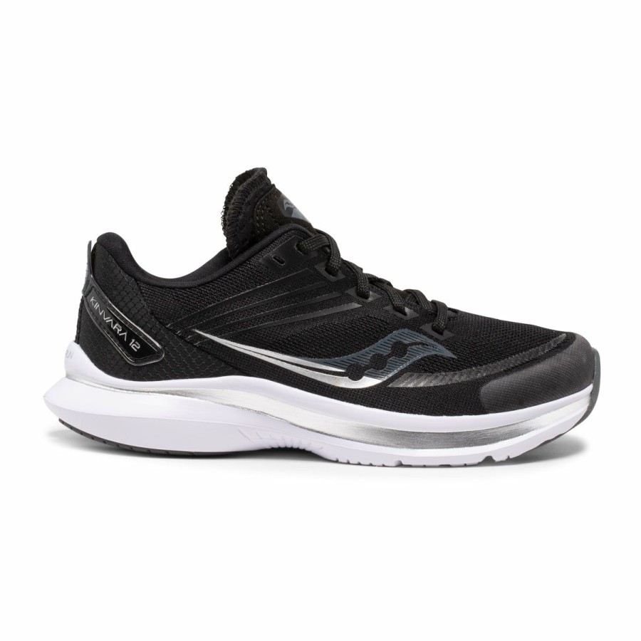 Footwear * | Saucony Kid'S Kinvara 12 (Black/White)