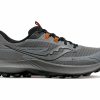 Footwear * | Saucony Men'S Peregrine 13 Gtx (05 Gravel/Black)