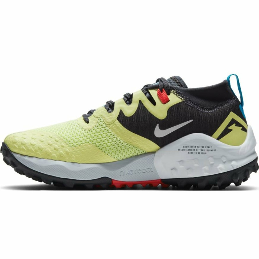 Footwear * | Nike Women'S Wildhorse 7 (300 Limelight/Off Noir/Laser Blue/Chili Red)