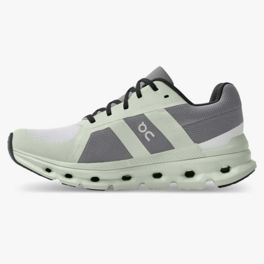 Footwear * | On Women'S Cloudrunner (Frost/Aloe)