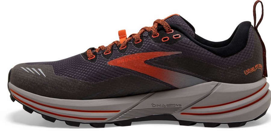 Footwear * | Brooks Men'S Cascadia 16 Gtx (060 Black/Ebony/Cinnabar)