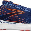 Footwear * | Brooks Men'S Glycerin Gts 20 (444 Blue Depth/Palace Blue/Orange)