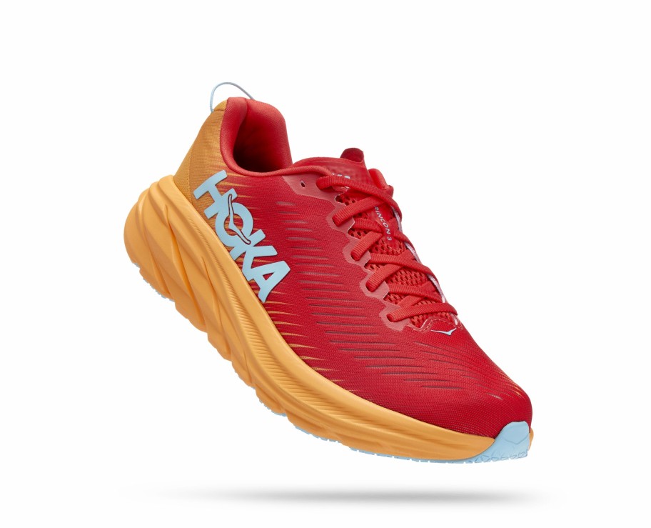 Footwear * | Hoka Men'S Rincon 3 (Fayw Fiesta/Amber Yellow)