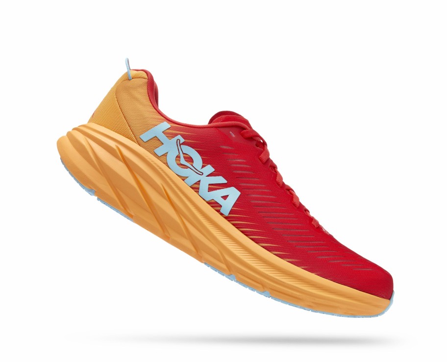 Footwear * | Hoka Men'S Rincon 3 (Fayw Fiesta/Amber Yellow)