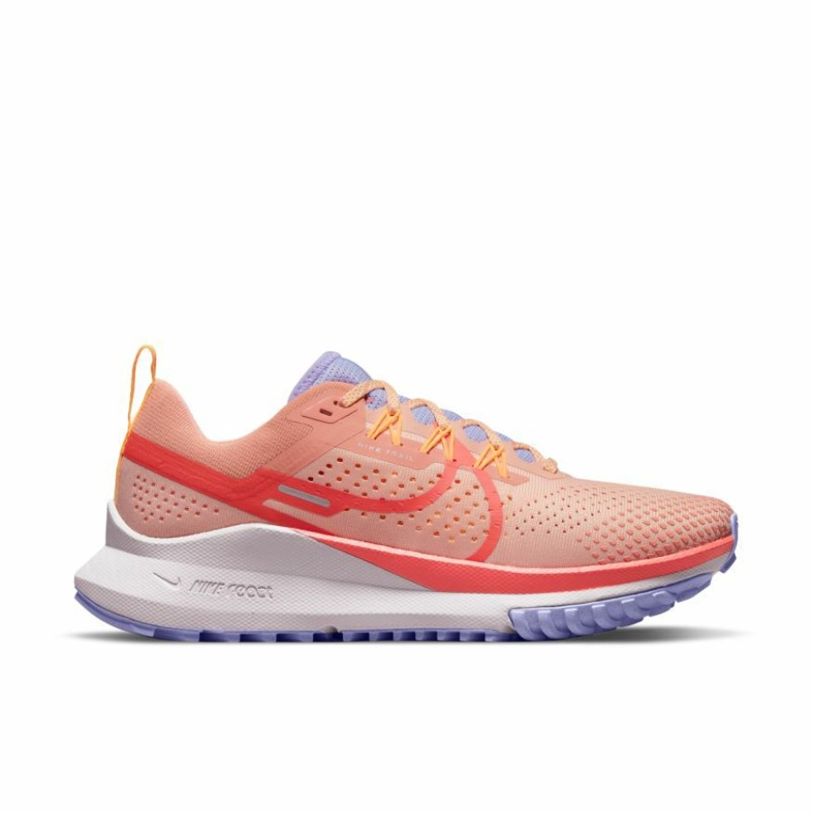 Footwear * | Nike Women'S React Pegasus Trail 4 (800 Arctic Orange/Magic Ember/Light Madder Root)