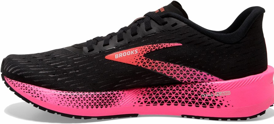 Footwear * | Brooks Women'S Hyperion Tempo (086 Black/Pink/Hot Coral)