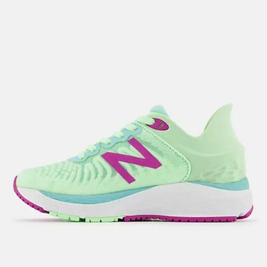 Footwear * | New Balance Kid'S 860 V11 (R Vibrant Spring Glo/Magenta Pop)