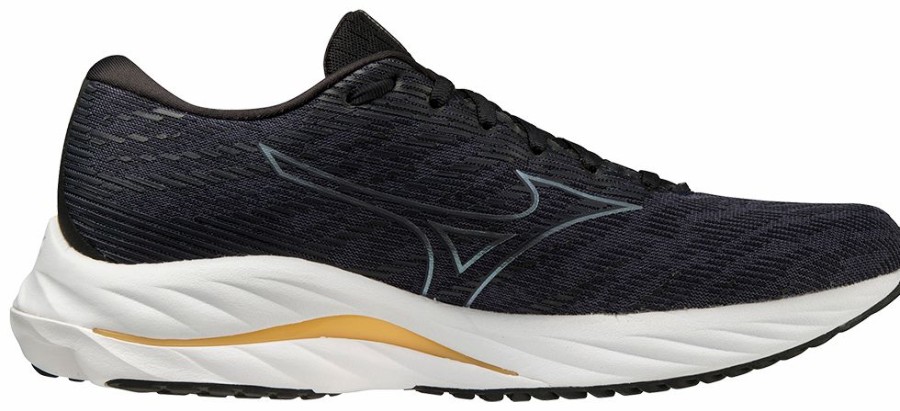 Footwear * | Mizuno Men'S Wave Rider 26 (9Zmg Odyssey Grey/Metallic Grey)