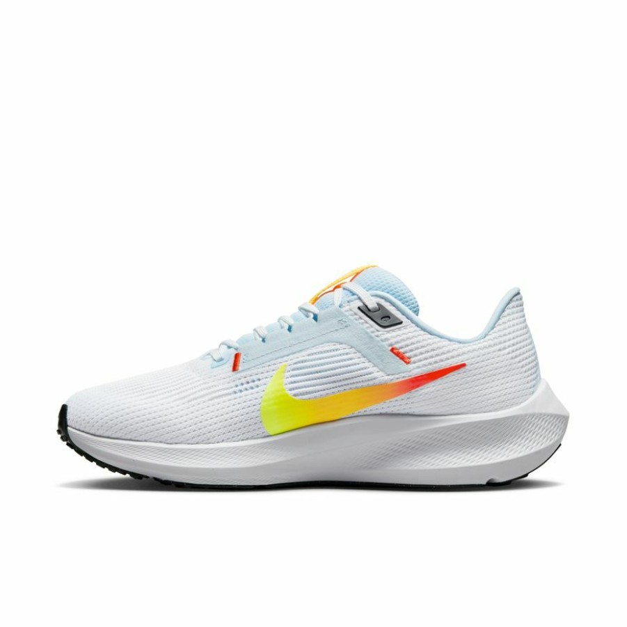 Footwear * | Nike Women'S Air Zoom Pegasus 40 (102 White/Picante Red/Blue Tint/Laser Orange)