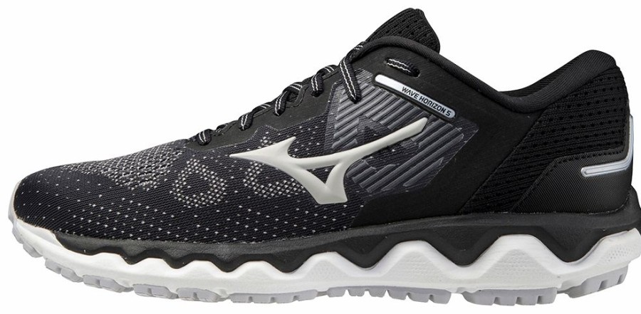 Footwear * | Mizuno Women'S Wave Horizon 5 (909R Black/Lunar Rock)