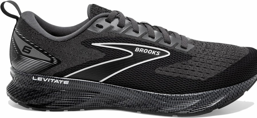 Footwear * | Brooks Men'S Levitate 6 (088 Blackened Pearl/Ebony/White)