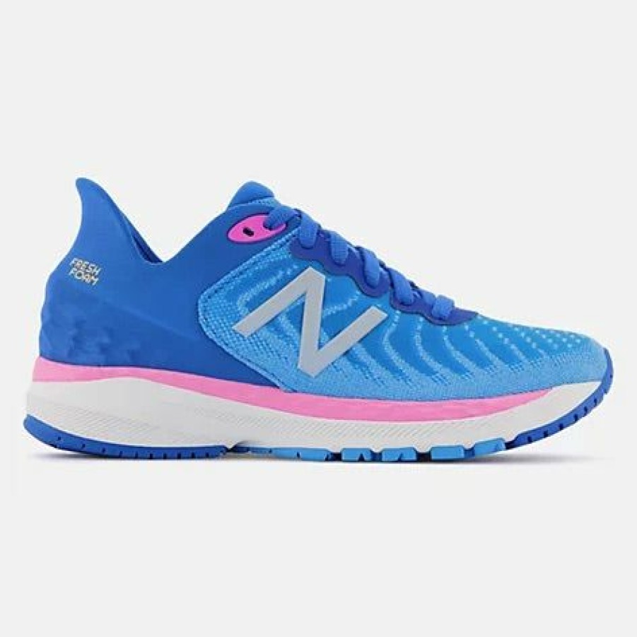 Footwear * | New Balance Kid'S 860 V11 (U Vibrant Sky/Vibrant Pink)