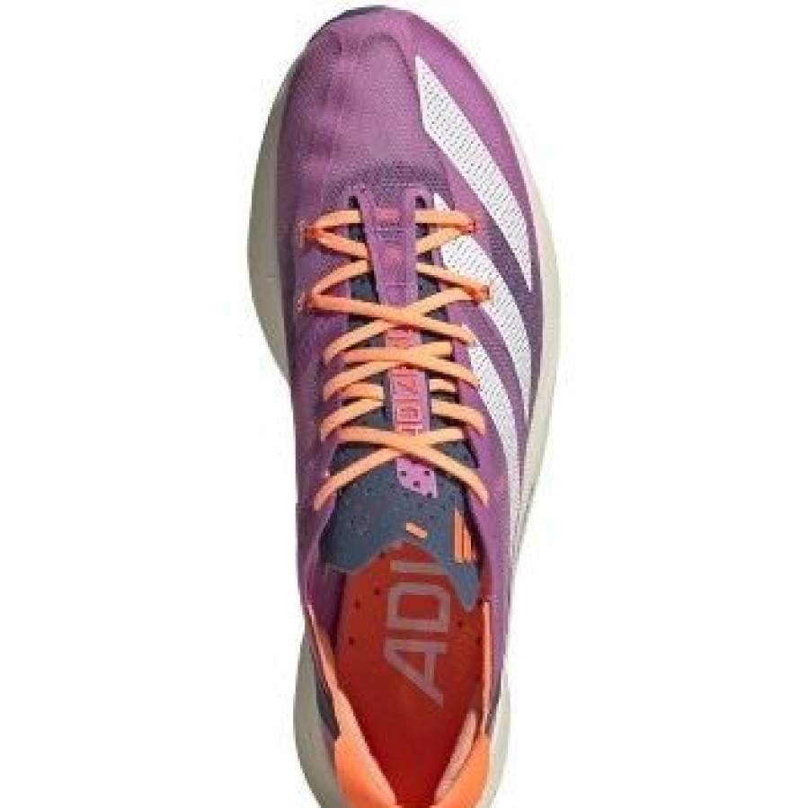 Footwear * | Adidas Unisex Adizero Adios Pro 3 (Pulse Lilac/Footwear White/Solar Orange)