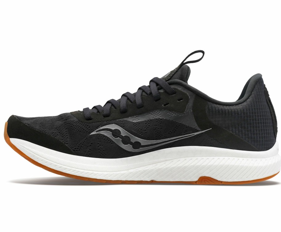 Footwear * | Saucony Women'S Freedom 5 (12 Black/Gum)