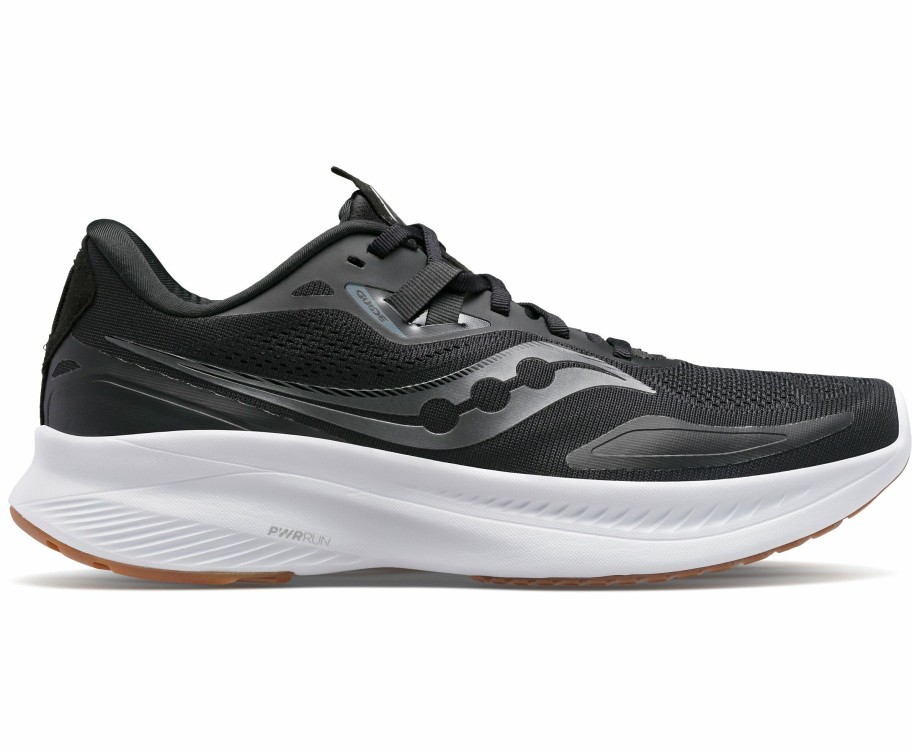 Footwear * | Saucony Women'S Guide 15 (12 Black/Gum)