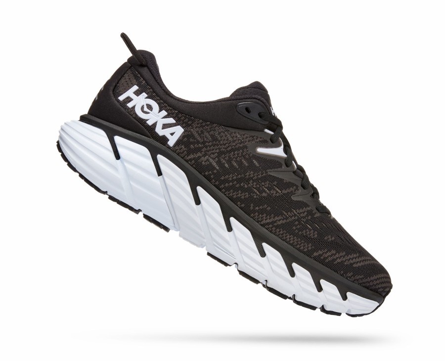 Footwear * | Hoka Women'S Gaviota 4 D Wide (Bwht Black/White)