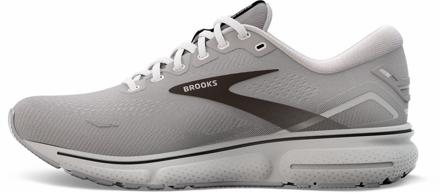 Footwear * | Brooks Men'S Ghost 15 Extra Wide (098 Alloy/Oyster/Black)