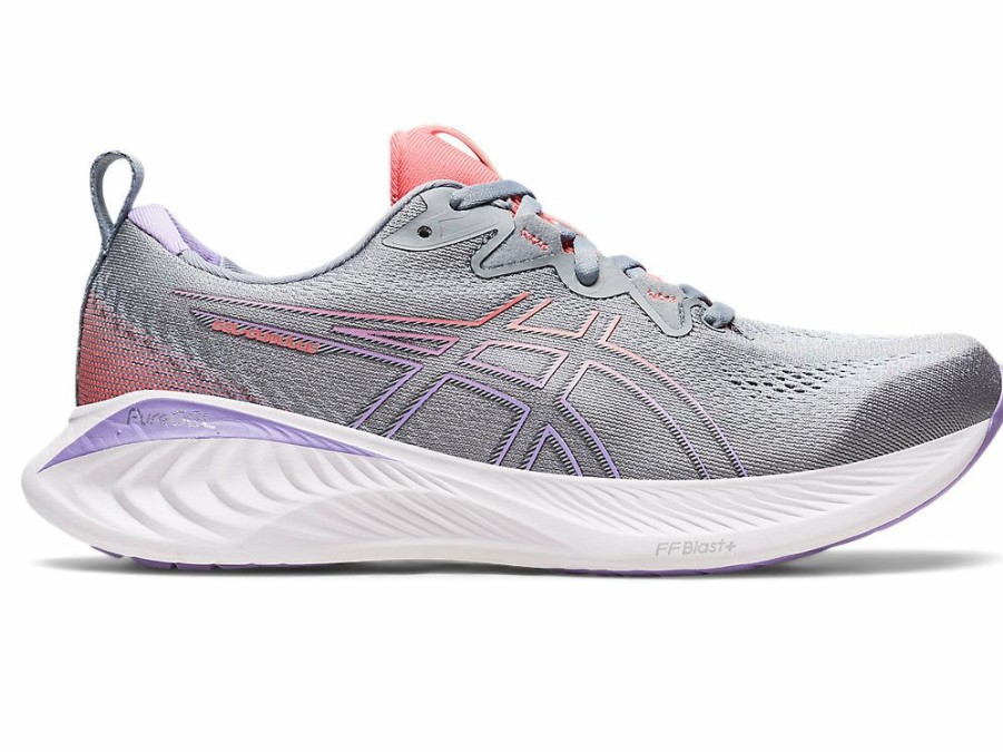 Footwear * | Asics Women'S Gel-Cumulus 25 (020 Sheet Rock/Papaya)