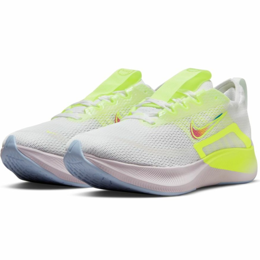 Footwear * | Nike Women'S Zoom Fly 4 Premium (101 White/Platinum Tint/Barely Green/Volt)