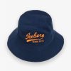 Iceberg * | Iceberg Bucket Hat Navy Orange