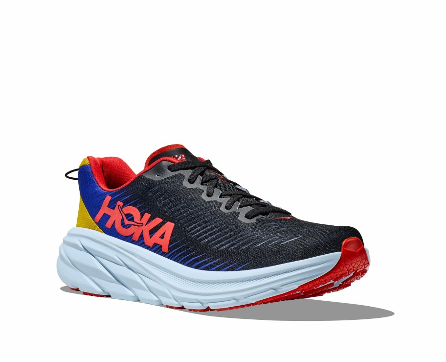 Footwear * | Hoka Men'S Rincon 3 (Bdgb Black/Dazzling Blue)