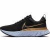 Footwear * | Nike Women'S React Infinity Run Flyknit 2 (009 Black/Metallic Gold/Ghost)