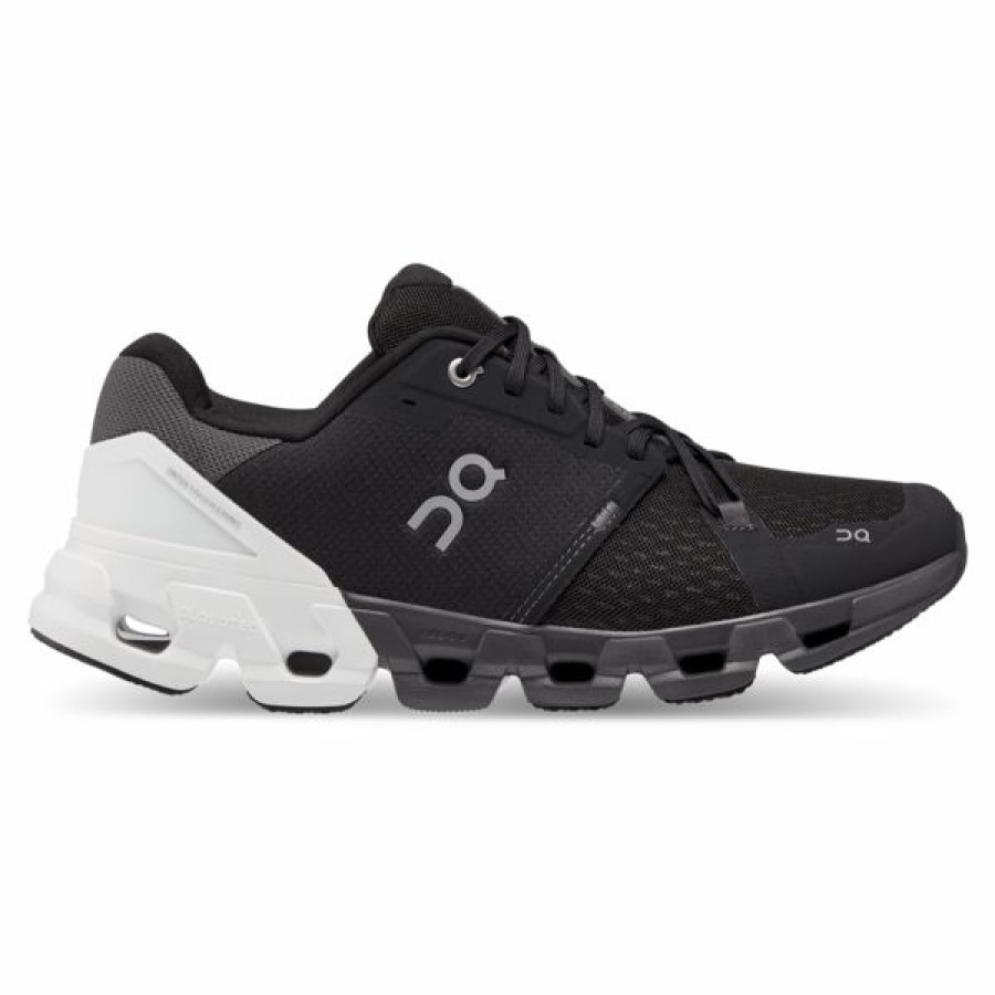 Footwear * | On Men'S Cloudflyer 4 Wide (Black/White)