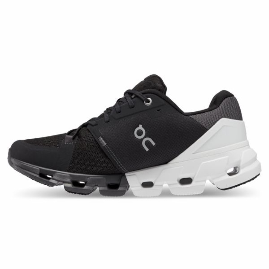 Footwear * | On Men'S Cloudflyer 4 Wide (Black/White)