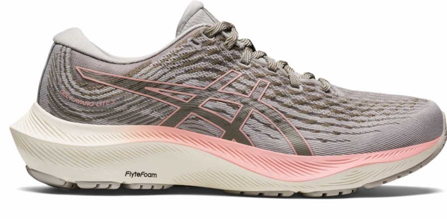 Footwear * | Asics Women'S Gel-Kayano Lite 3 (020 Oyster Grey/Frosted Rose)